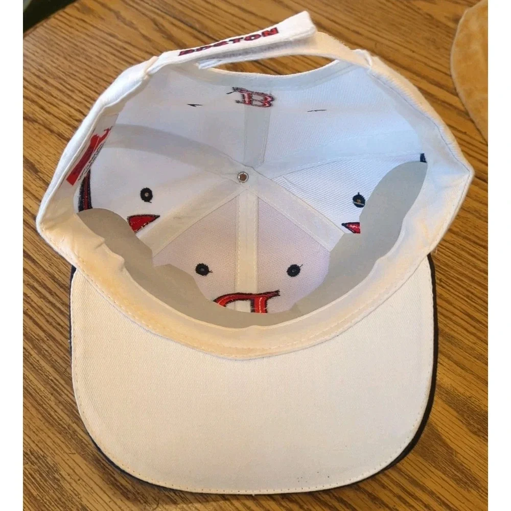 Bay State Apparel Embroidered Boston Red Sox Red White Blue Hat Cap‎ Adjustable